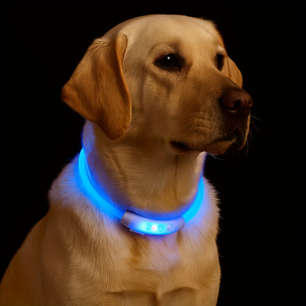 Collier rechargeable réglable