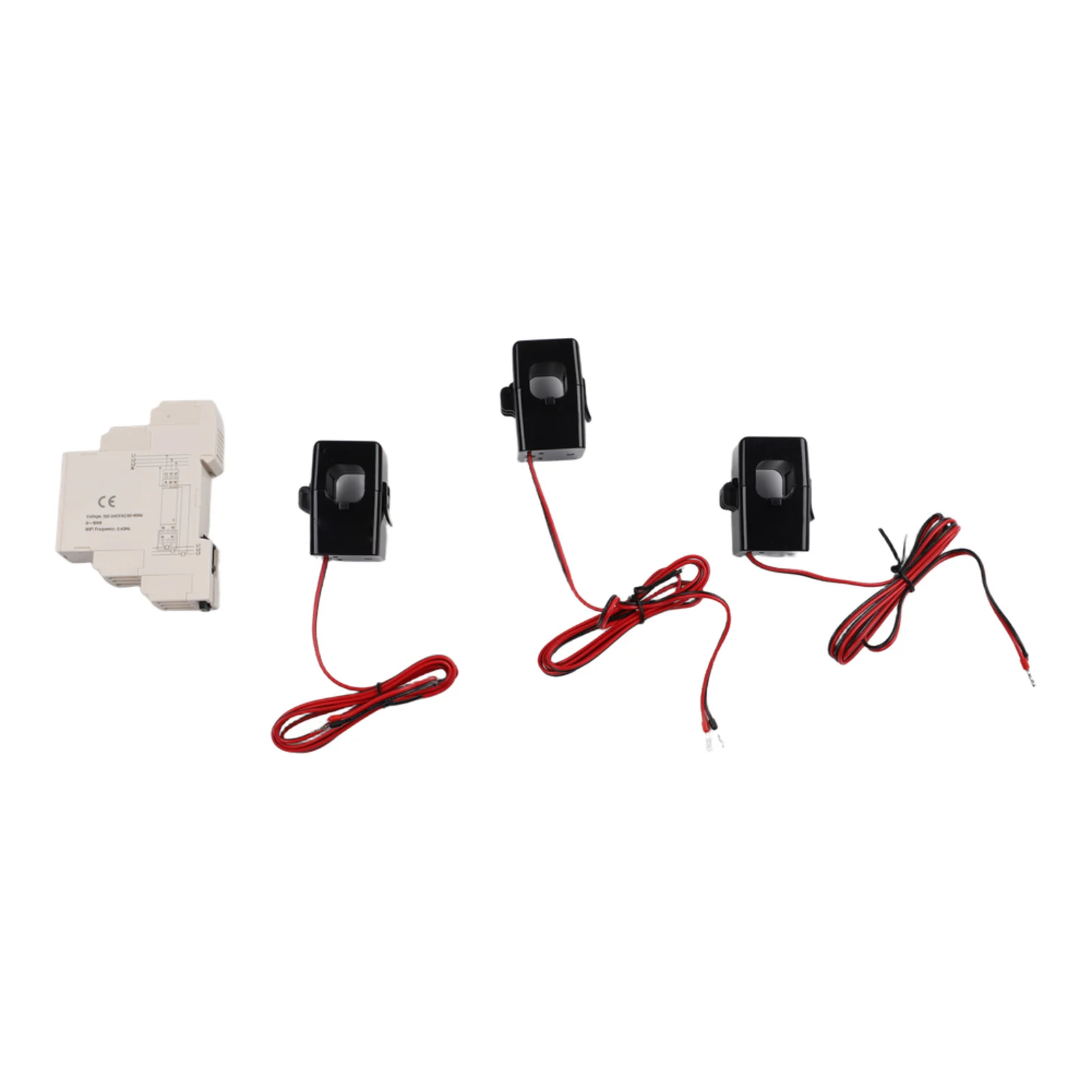 For Zigbee Smart Energy Meter Three Phase 4 Wire with Split Core Current Sensor for Industrial and Residential Use