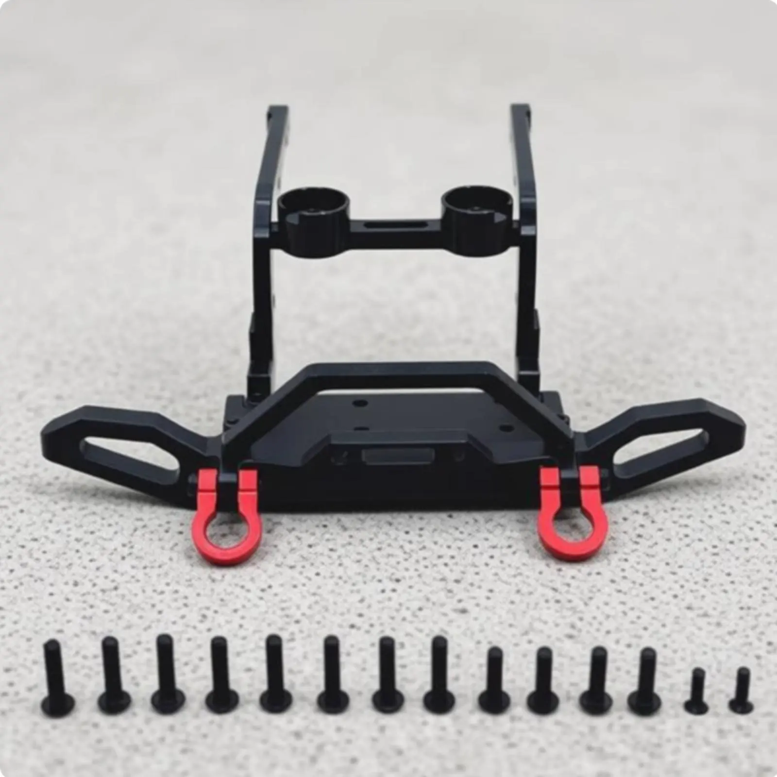 

1/12 Scale RC Bumper Lightweight Metal Front Bumper Guard Metal Front Protector Realistic Look Easy Installation