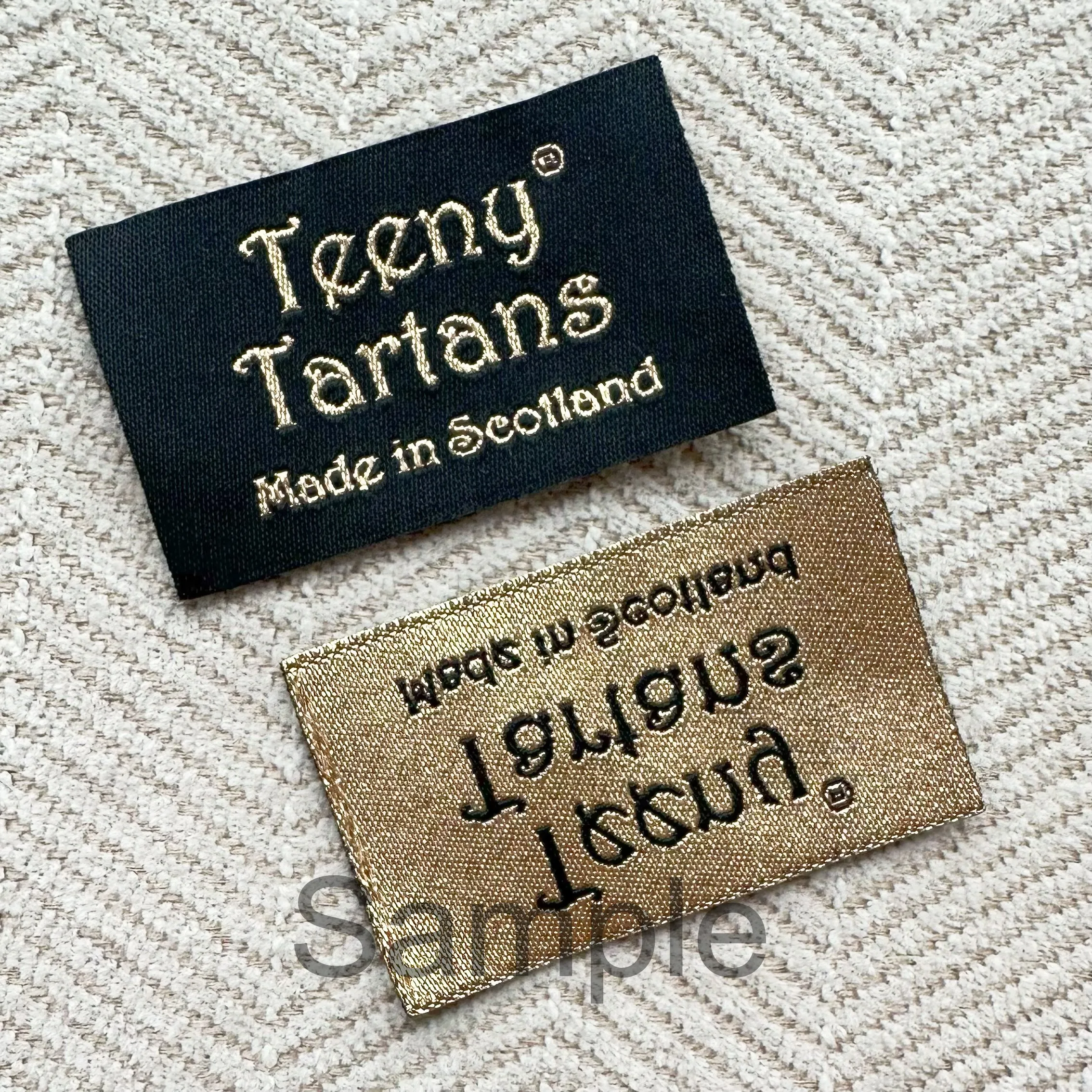 Custom Woven Labels For Clothing Shoes Tag Personalized Logo Washable Garment Tags Sewing Accessories 24040801