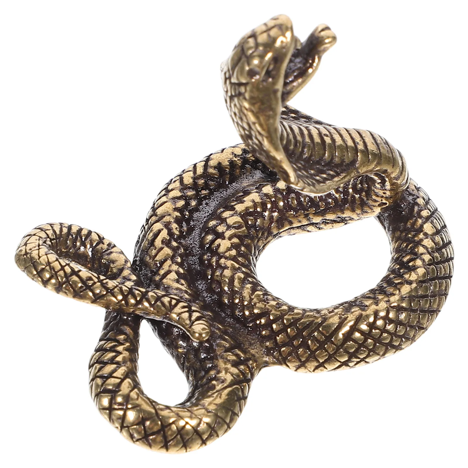 

Кобра Медные нити Ретро Латунная Статуя Змеи Декор Украшение Стола Домашний Офис Сад Чайная Церемония Фигурка Скульптура