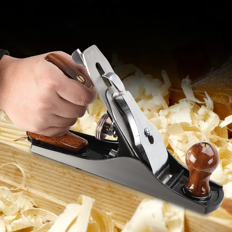 Woodworking Hand Planes Carpenter Portable Small Hand Planes Carbon Steel Blade Solid Wood Handle Professional Woodworking Tool - Image 5