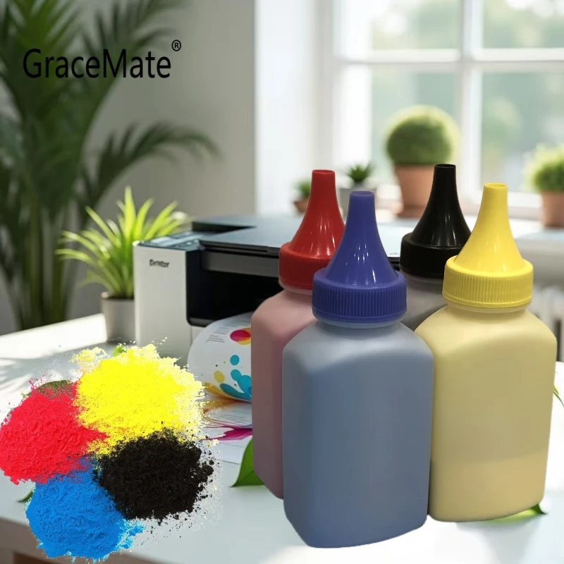 

Заправка цветного тонера с чипом, совместимая с цветным тонер-картриджем для принтера Dell C1760nw/C1765nf/C1765nfw