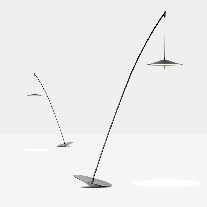 long pole black minimalista pesca floor lamp decoracao criativa sala de estar aparelhos de iluminacao personalizados 01