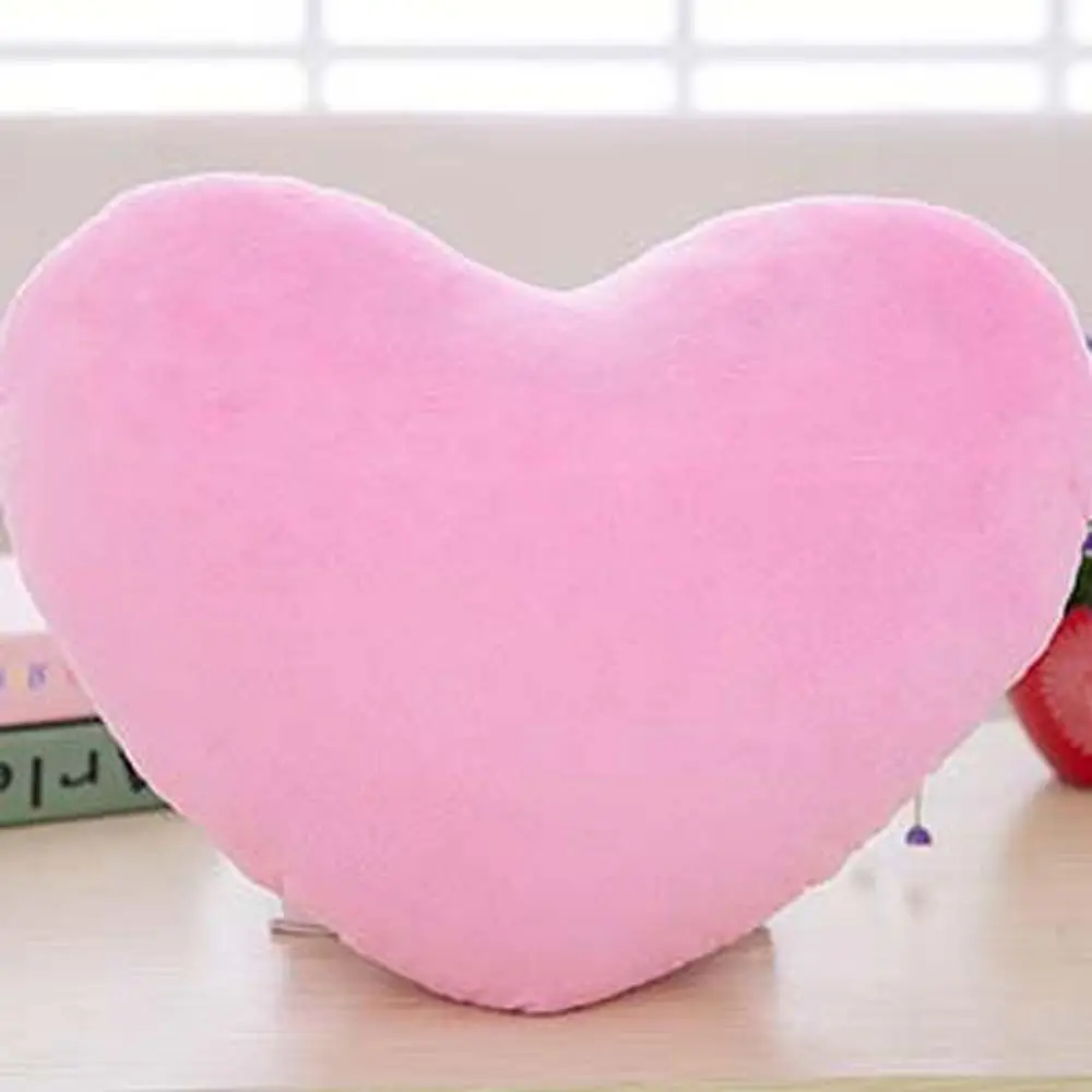 Festival Friends  Soft  Love Heart Shape Home Decoration Heart  Heart Stuffed     Pillow