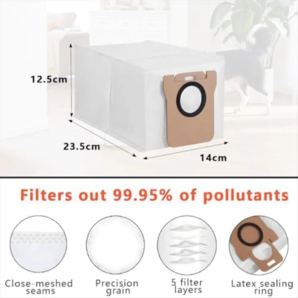 A04V Dust Bag Mop C… - image