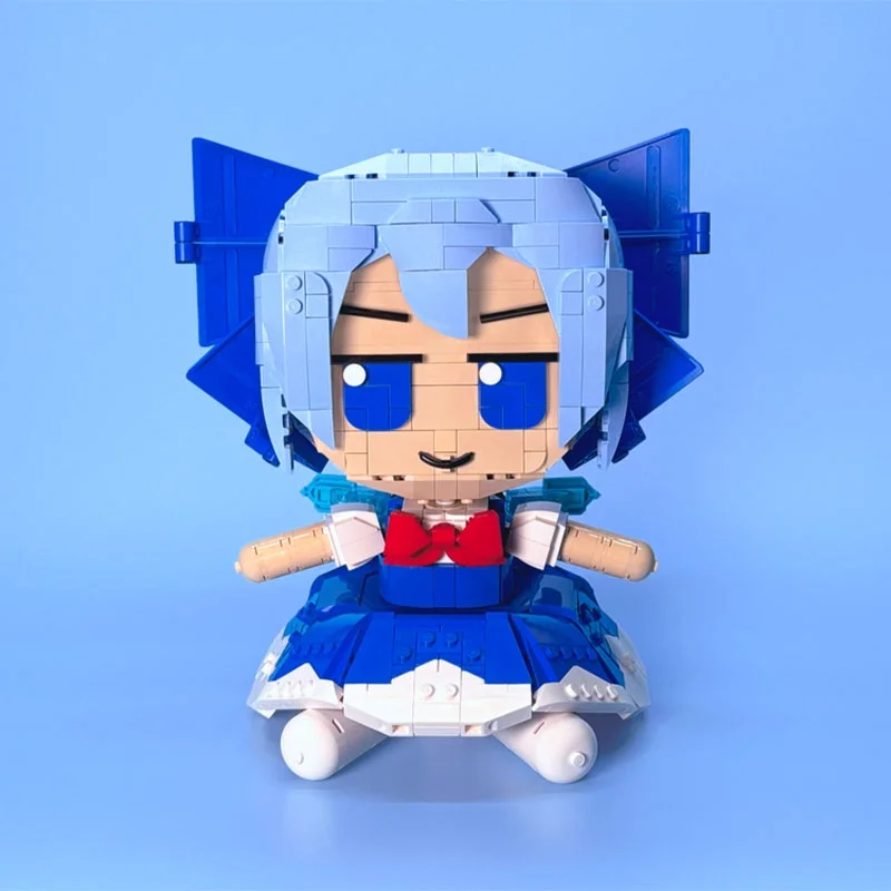ตัวต่อ MOC Cirno Fumo Touhou 1132 ชิ้น แบบจำลองสถาปัตยกรรม ของขวัญคริสต์มาส ไอเดีย DIY ของเล่นเสริมพัฒนาการ
