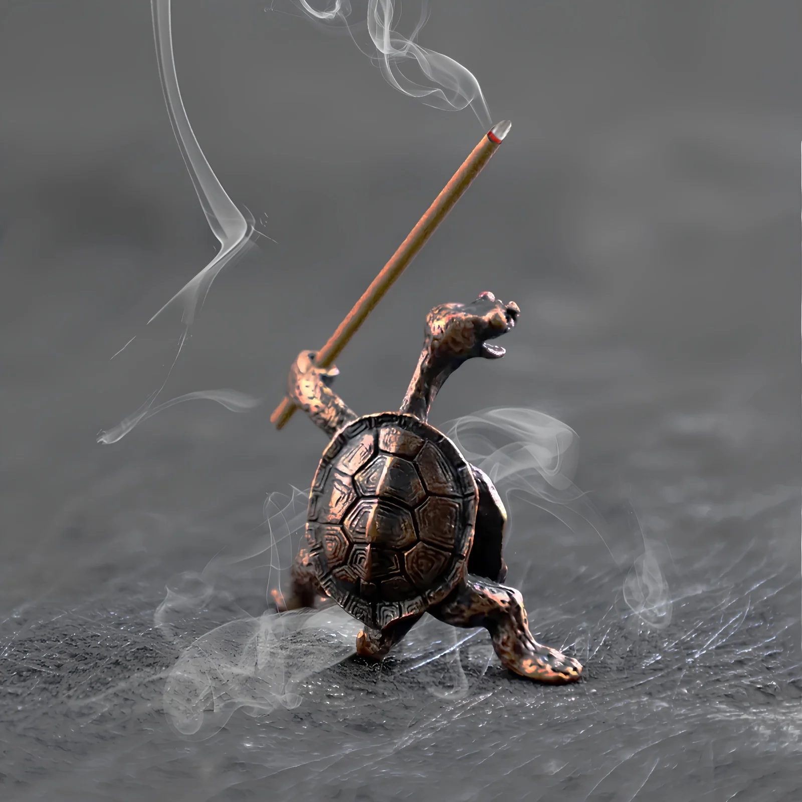 Brass Turtle Incens… - image