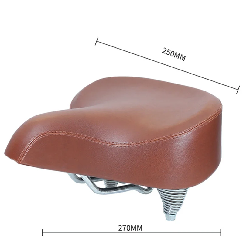 G186 Bicycle Spring Saddle Conical  27*25CM Retro Car Beach Bike Saddle Large Pull Down