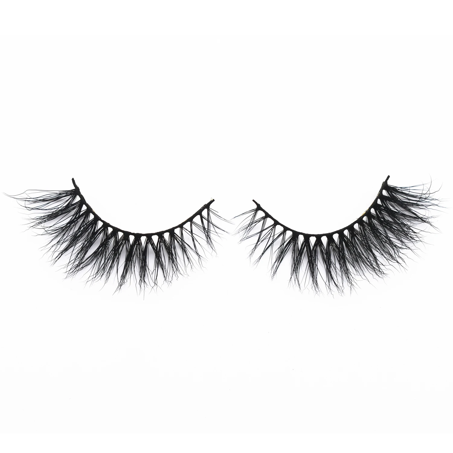 Cat Eye Lashes Real 3D Mink Eyelashes Natural Long Winged End Eye Elongated Eyelashes Mink Cils Eyelashes Extension Makeup Lash