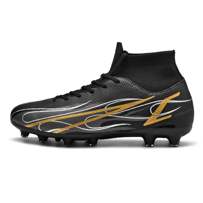 

2025 Football Shoes Men Soccer Shoes Quality Durable Boys Football Boots Lightweight Children Football Shoes Futsal Training Sne