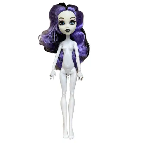 Flerleds rörlig dockkropp 23 cm dockleksak som passar många huvuden vit grön brun lila monster high dockkropp katthuvuden 10 best sales Monster High-tillbehör - №2