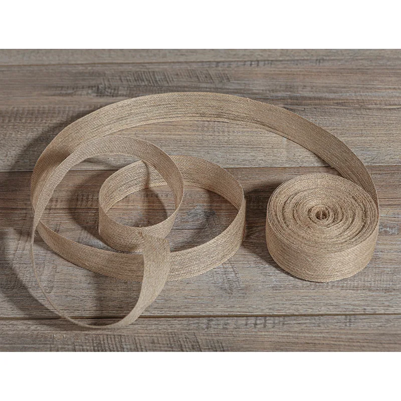 DIY اليدوية حبل القنب مضفر حزام القطن الإبداعية الدانتيل قطاع الرجعية اكسسوارات المنزل الحرف حقيبة الملابس والاكسسوارات