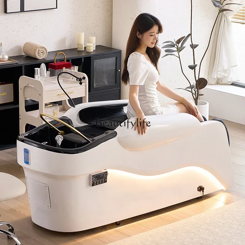 

13Multifunctional luxury full body automatic intelligent electric massage shampoo bed