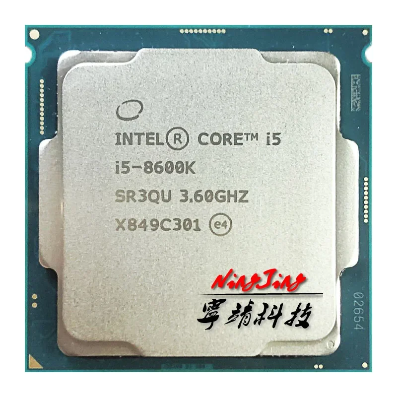 Intel Used Core i5-8600K i5 8600K 3.6 GHz     9M 91W LGA 1151