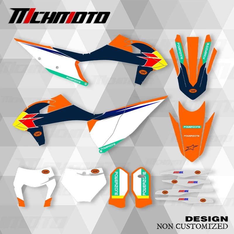 

MCHMFG новый стиль графические наклейки наборы наклеек для KTM 2019 2020 2021 2022 SXF 2020 2021 2022 2023 EXC