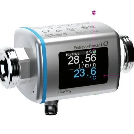 

EH Endress HauserPicomag IO-Link DMA25-AAAAA1 Liquid flow meter in pipeline Mini electromagnetic flowmeter