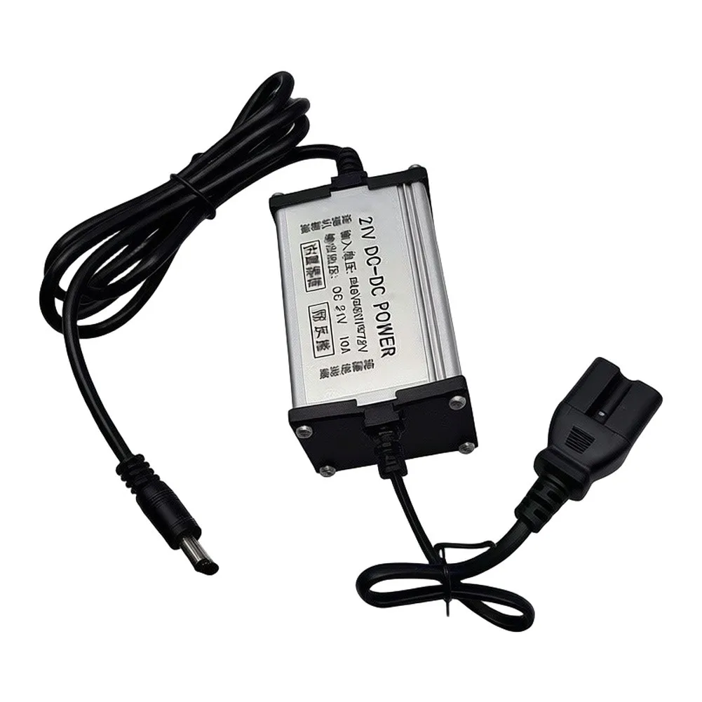 21V DC Power Converter Cable Rated for 10A Continuous Load with Input Range 36-72V and Robust Metal Plastic Build