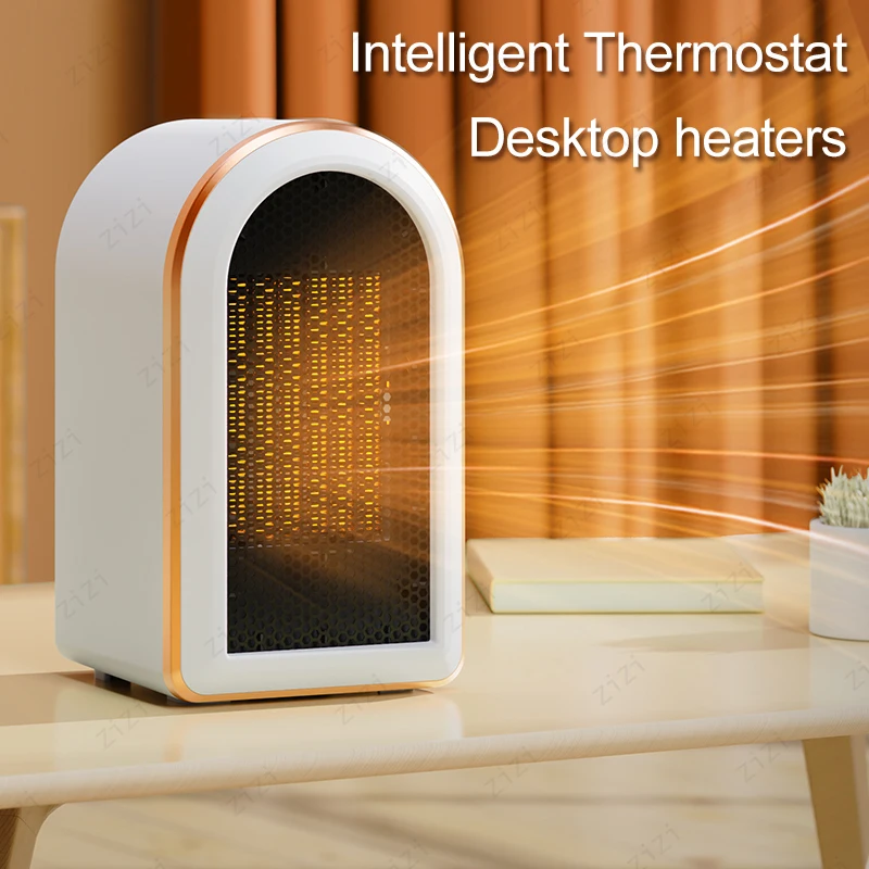 Door Shaped Household Small Desktop Electric Heater PTC Ceramic Heater Portable Fast Heating Desktop Heater