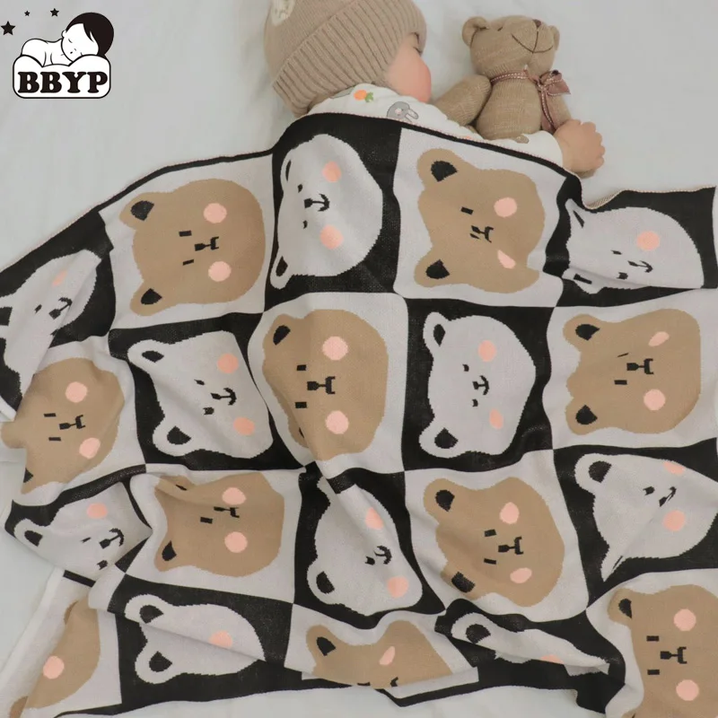 

Детские одеяла, вязаные одеяла для новорожденных, пеленальные одеяла, одеяла для колясок, одеяла для диванов, хлопковые детские постельные принадлежности