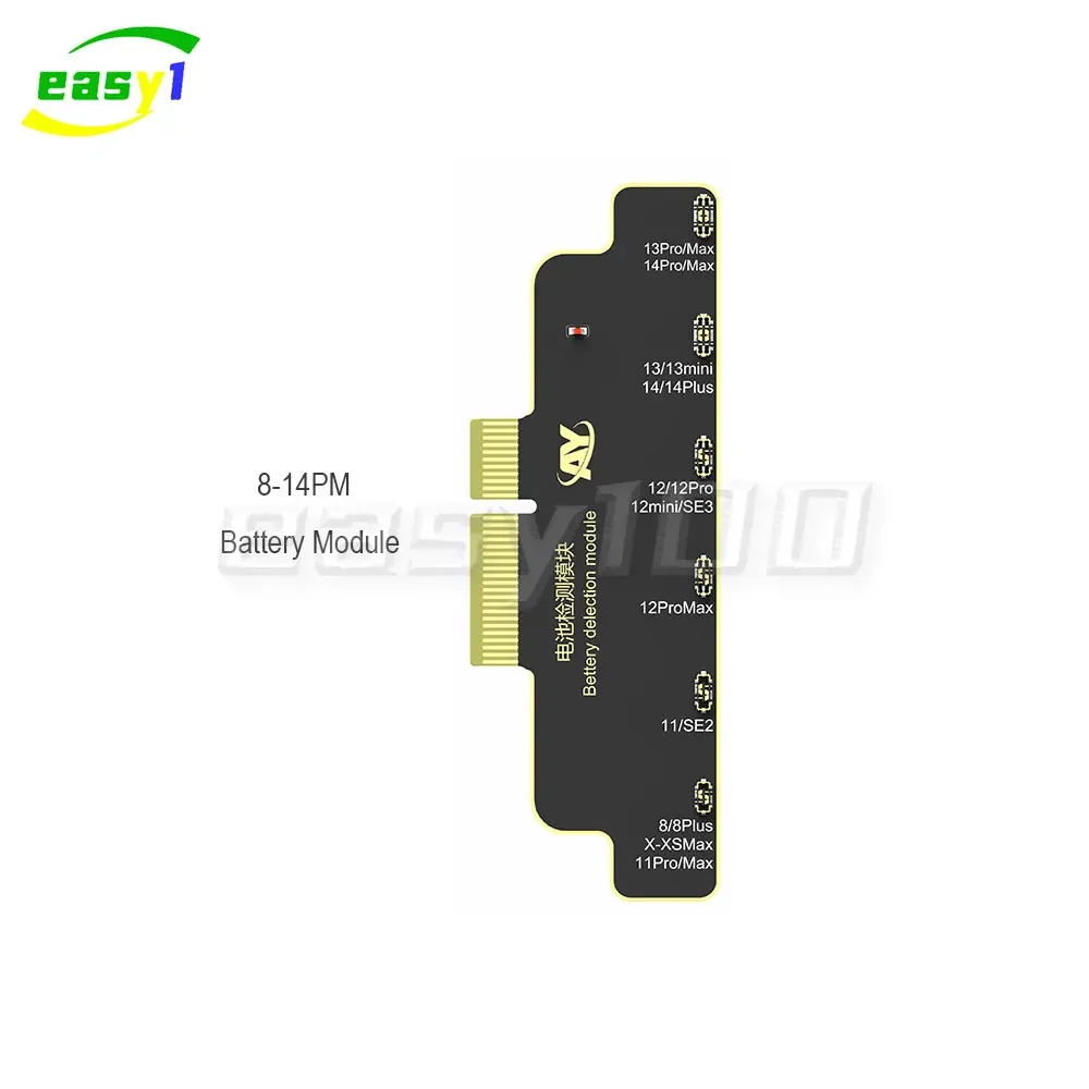 AY-programador A108 para iPhone X-14 Pro Max, dispositivo con batería para proyector de puntos, cámara trasera de tono verdadero, herramienta de programa de lectura y escritura