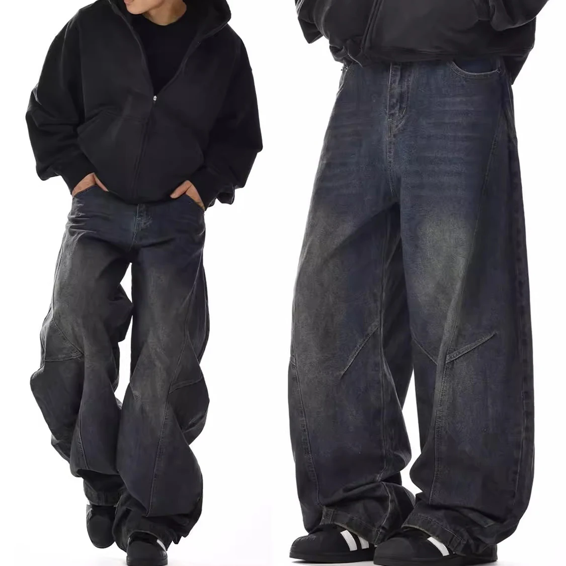 Thumbnail 2 - #16 New Mens Baggy Denim Jeans Arrivals