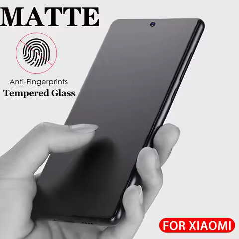 Anti-fingerprint Matte Screen Protector For Xiaomi Poco F5 F4 F3 F2 X6 X5 X4 GT X3 NFC Protective Glass For Poco M4 M5S M6 Pro