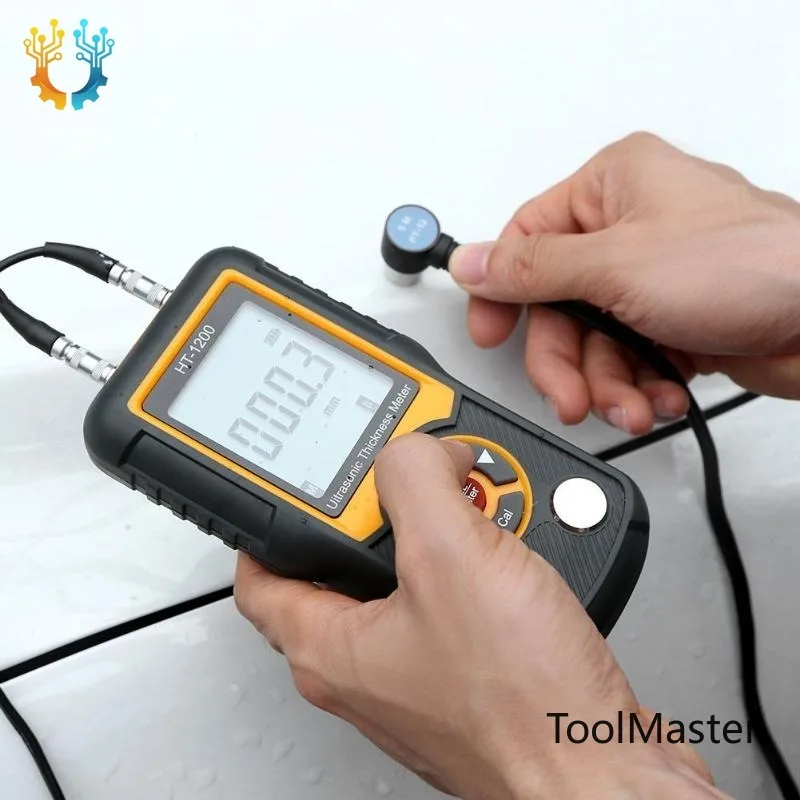 【2026】 HTI In Stock HTI HT-1200 Coating Ultrasonic Thickness Meter 2.2~225mm Range Ultrasonic Coating Gauge Sonigauge