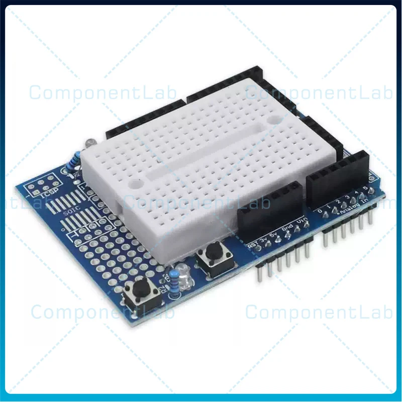 5-25pcs For Proto Shield Prototype Expansion Board with Breadboard for Arduino UNO R3