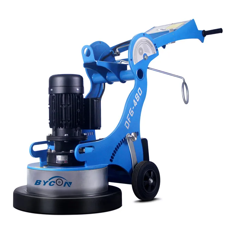 High Efficiency 480mm Working Width  BYCON DFG-480 Floor Grinder for Large Area Surface Prep Work