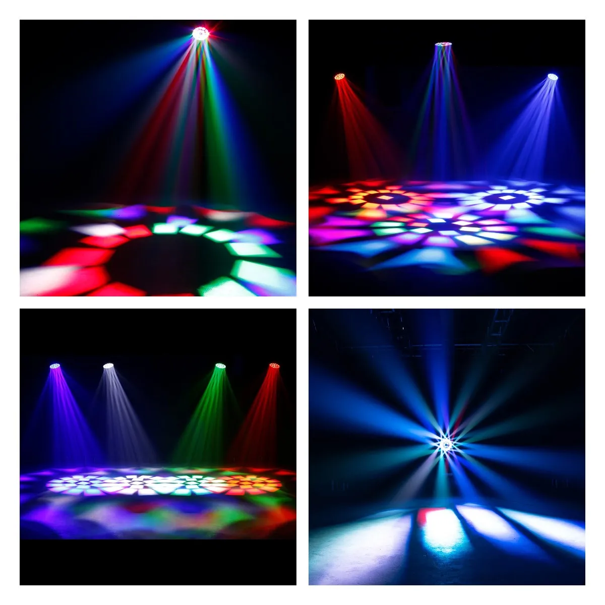 JMS WEBB Zoom 19x20 واط عيون النحل الكبيرة شعاع وغسل إضاءة الرأس المتحركة لـ DJ Dance Wedding Bar معدات مسرح الحفلات الموسيقية #4
