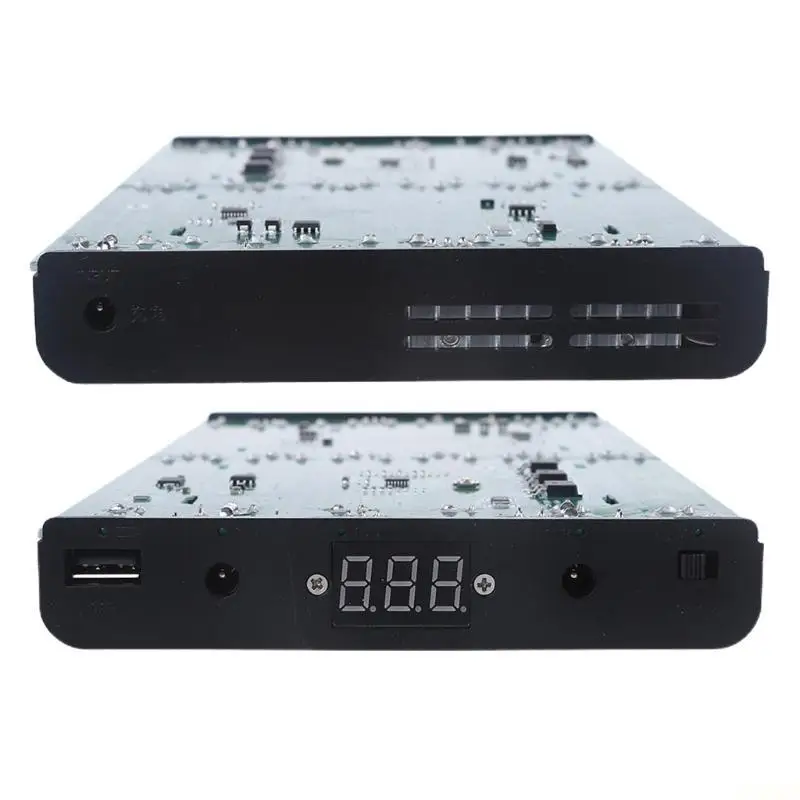 B03F DIY Box Flat for Head Battery for Case Dual USB 5.5x2.1mm Pla