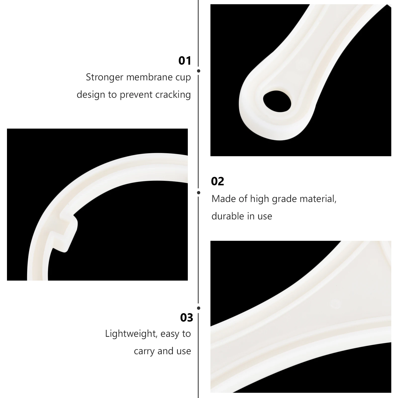 

1Pcs Water Filter Wrench 10 Inch Plastic White Sturdy Housing Spanner for Purifier Removal Easy Use Tool Filter Wrench