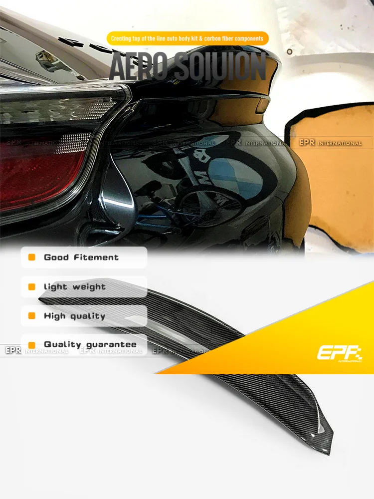 سبويلر منقار البط من ألياف الكربون كايمان بورش 981 [سبويلر كايمان منقار البط 981، سبويلر كربون بورش 981]