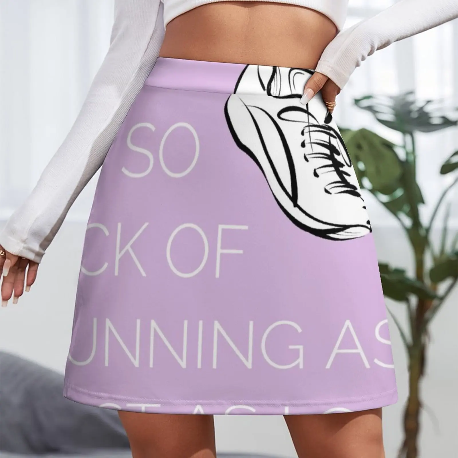 The Man Lyric Art Mini Skirt luxury women skirts extreme mini dress skirts for womens
