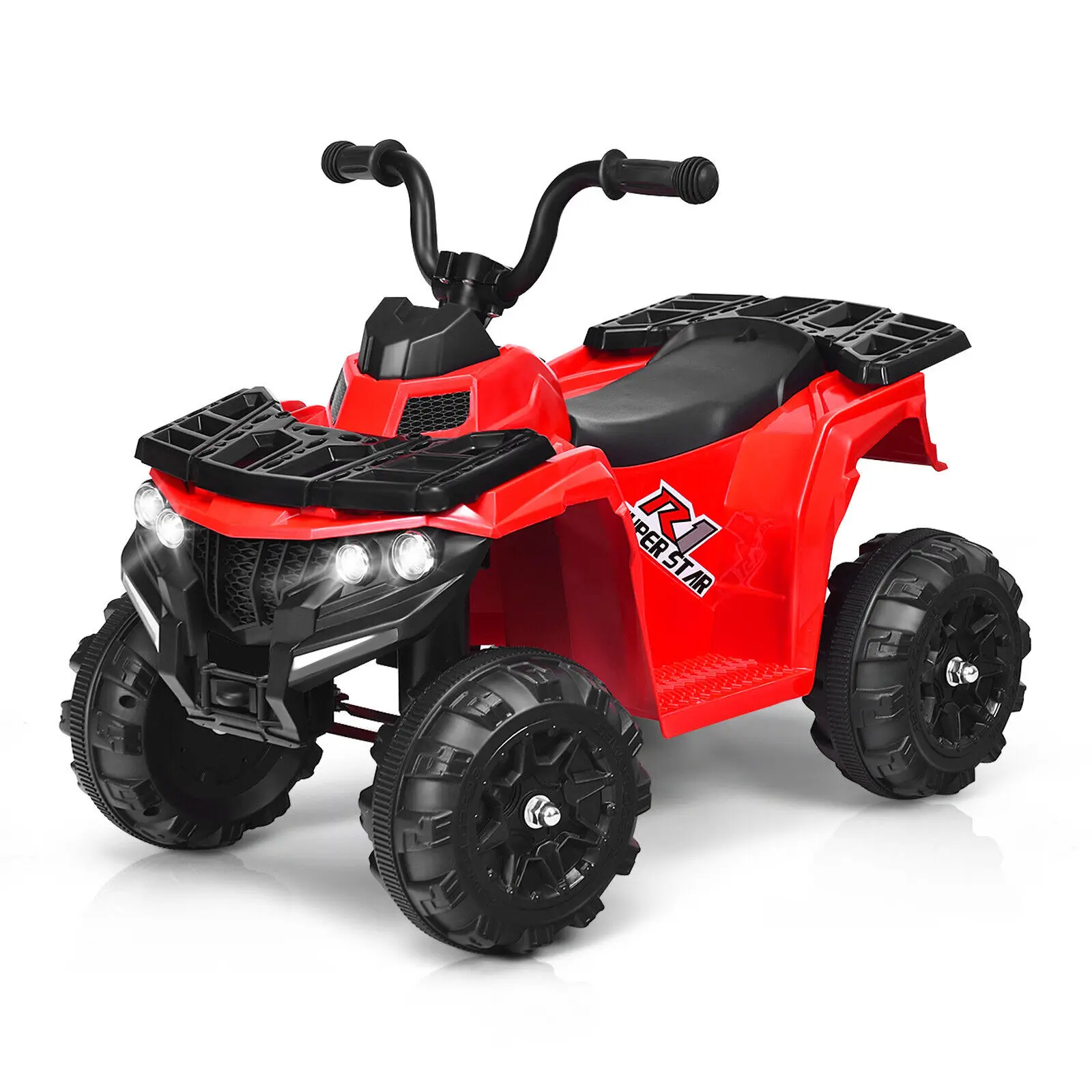 DORTALA Kids All Terrain Electric Quad Bike Children 6V Battery Ride On Motor Quad