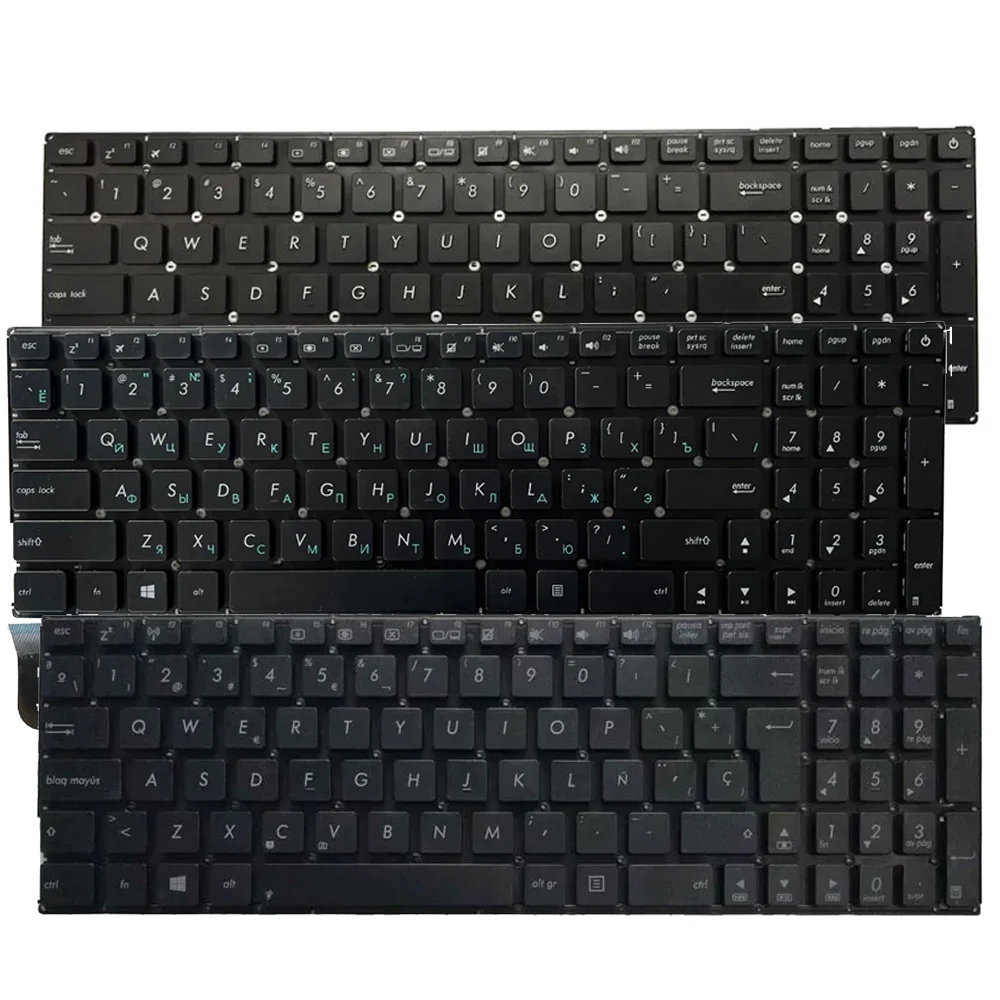 NEW  for ASUS F540 F540S F540SA F540L F540LJ F540SC F540UP English US/Russian/Spanish laptop keyboard