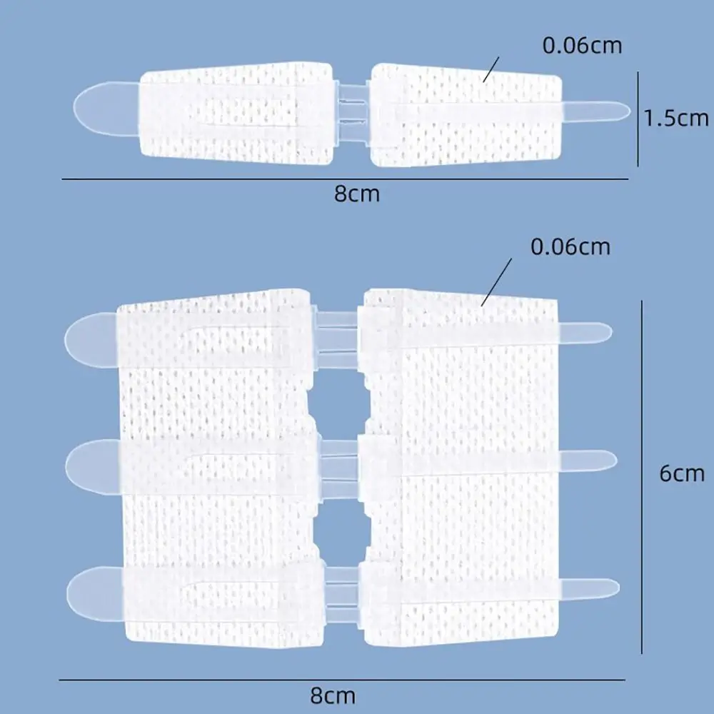 Emergency Wound Closures Butterfly Bandages Adhesive Bandages Stitch sutures Zipper Laceration Repair Without Stitches for Wound