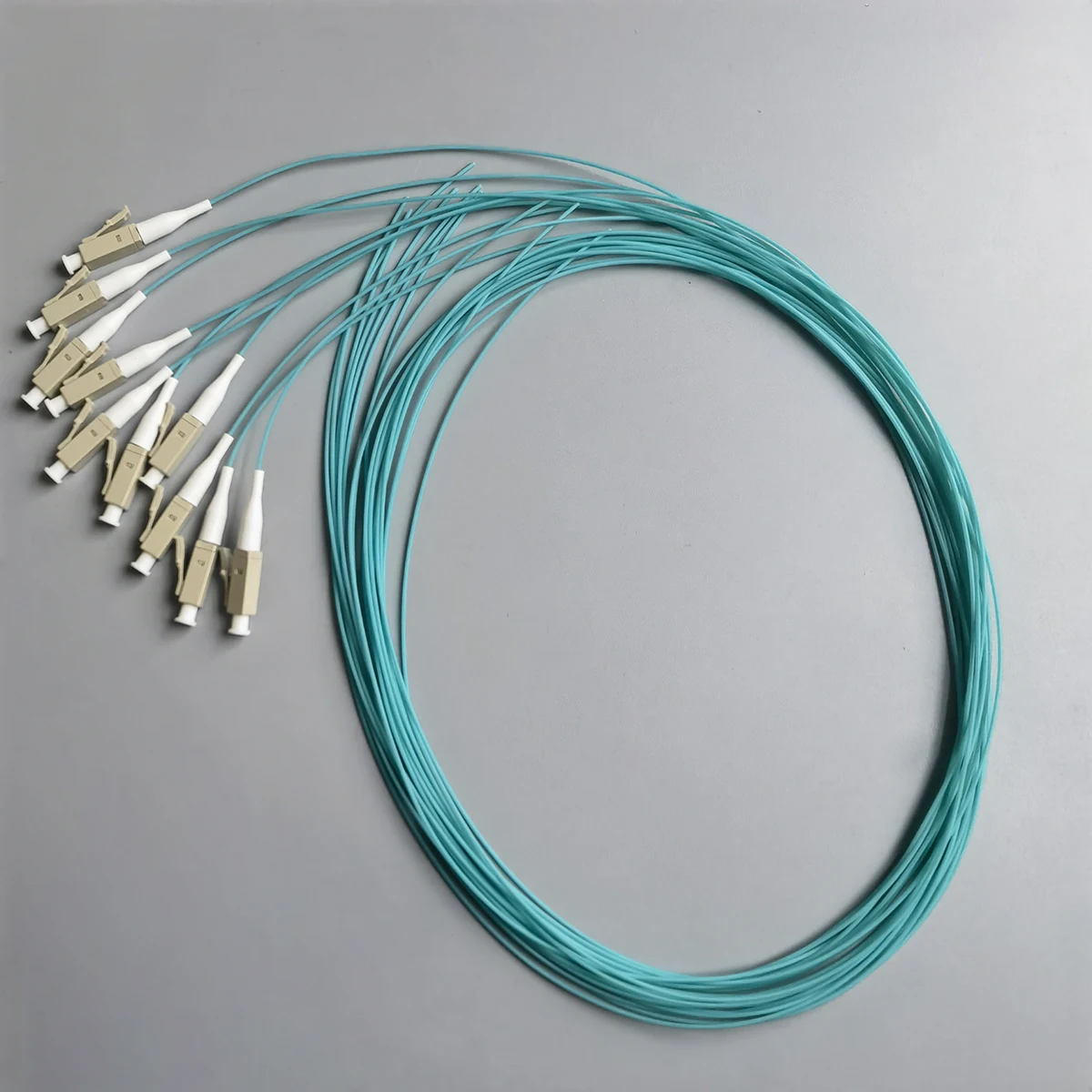 

Fiber Optic Pigtail 10 szt LC/UPC Multi-Mode Indoor FTTH Optical Fiber Pigtail 1M Cable Pigtail Fiber Jumper Extension Cord