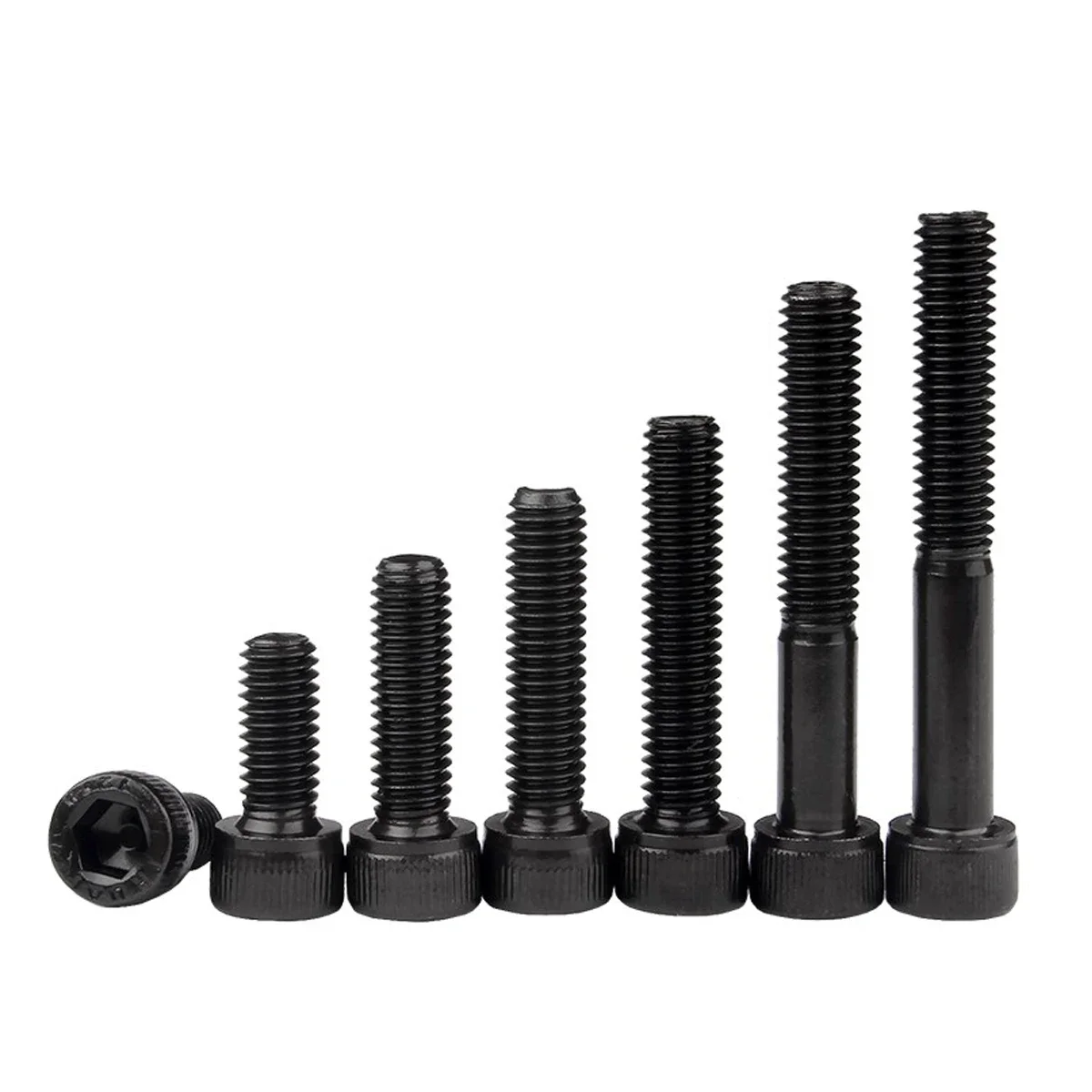 Parafuso de cabeça Allen soquete, 10pcs, 12.9, alta resistência, m2, 2.5, m3, allen, hexágono, feito de aço carbono