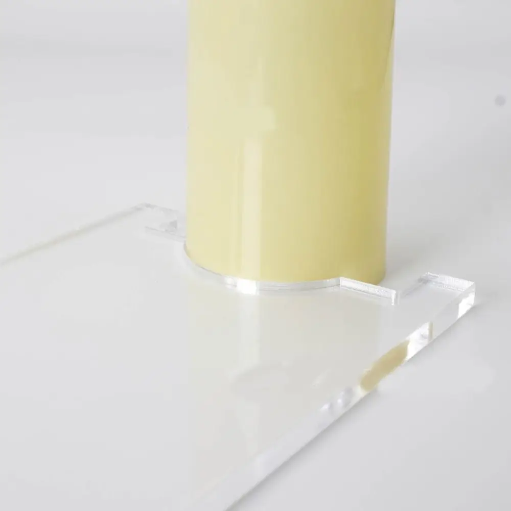 وسادة حائط جديدة للأثاث من الأكريليك تمنع الانزلاق وسدادات الأريكة الشفافة لحماية الأثاث وفاصل اللوح الأمامي العالمي للمنزل #4