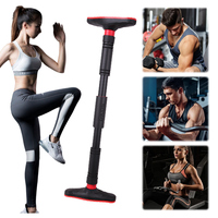 Doorway Pull Up Bar Chin Up Bar Heavy Duty Upper Body Fitness Workout Bar Adjustable Length Door Frame Pull-up Bar for Home Gym