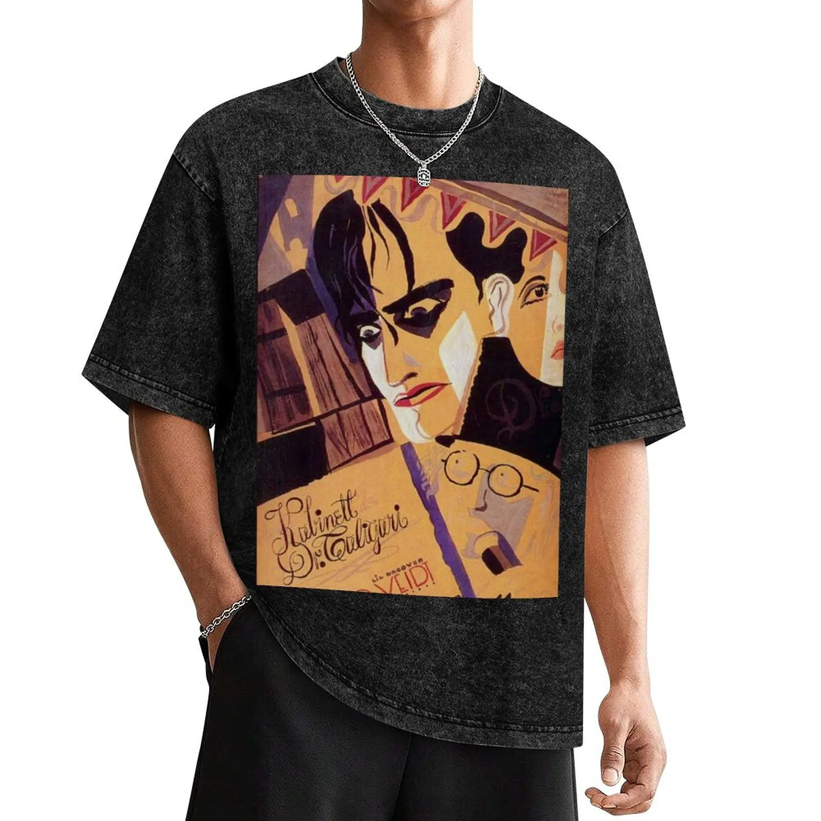 Caligari Poster 1 T-Shirt graphic t shirt vintage custom t shirt baggy shirts mens fashion