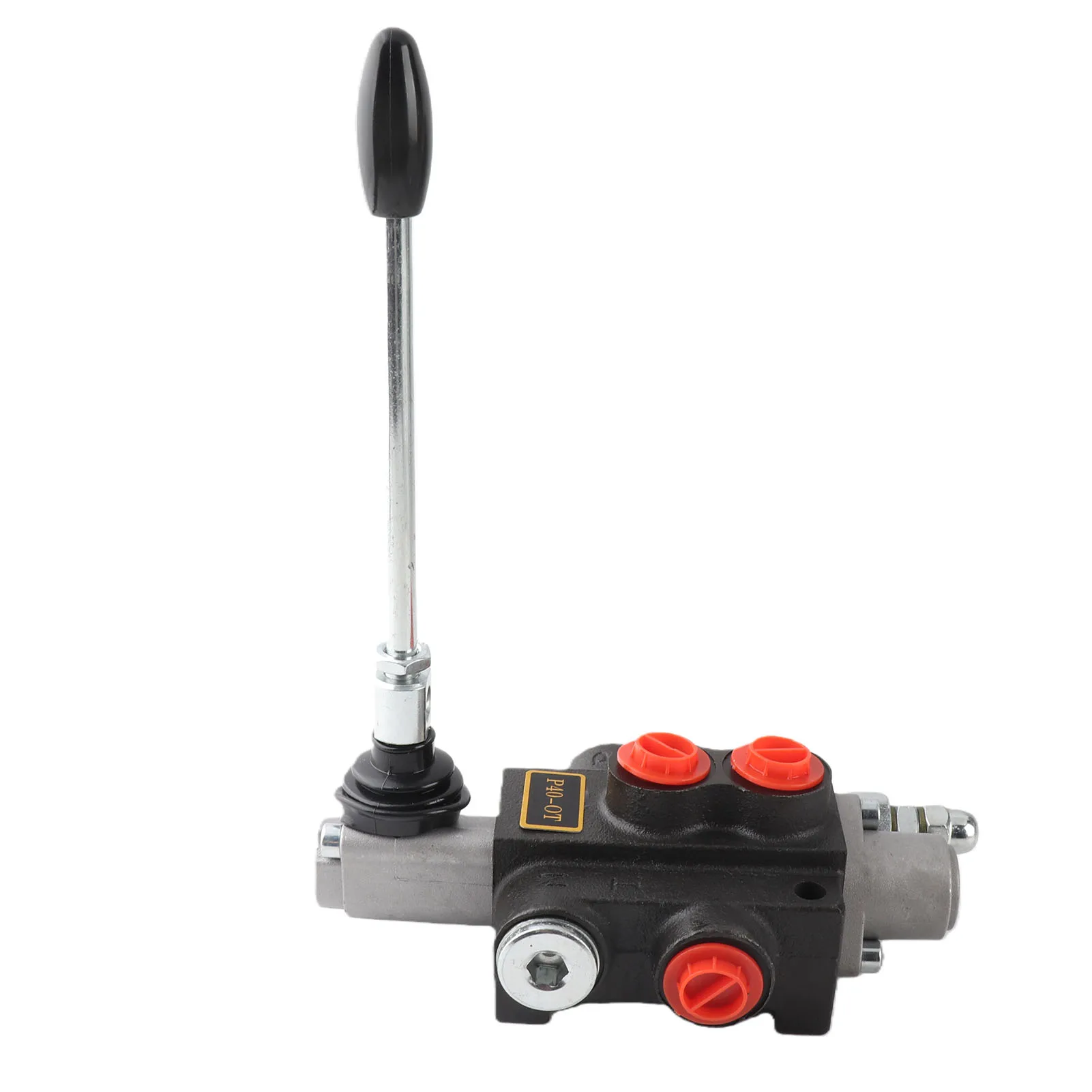 Hydraulic Flow Control Valve Kit 1 Spool Double Acting with Adjustable Relief Bar Control Handle Tractor Accessory