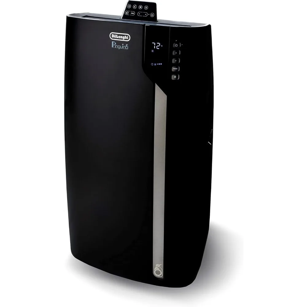 Black Portable Air Cooler with Remote Control and Dehumidifier