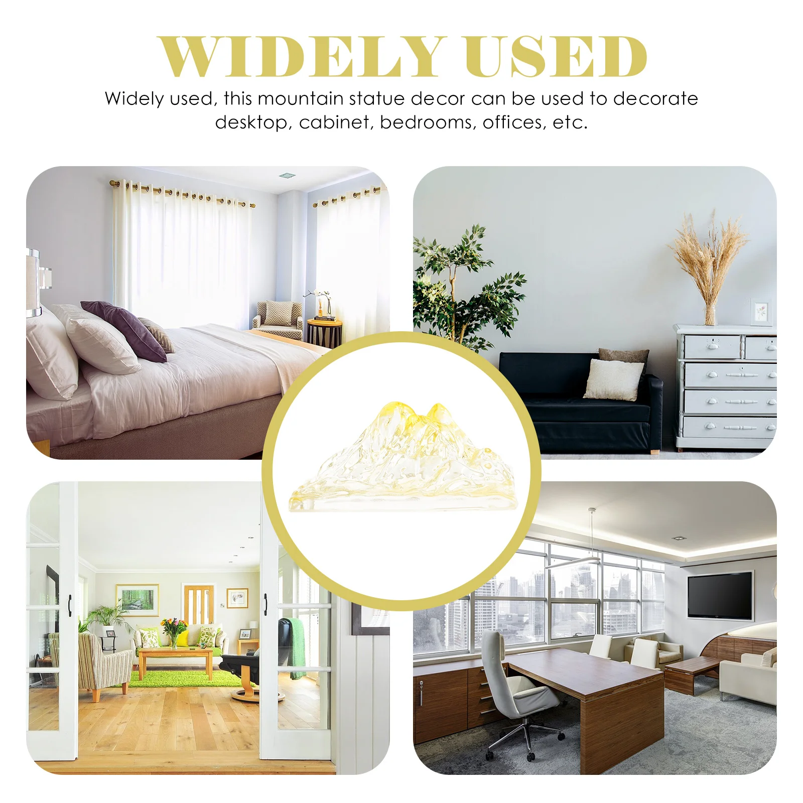 

Decoration Mountain Decorative Models Mountains Statue Themed Desk Landscape Figurine Figures Mini