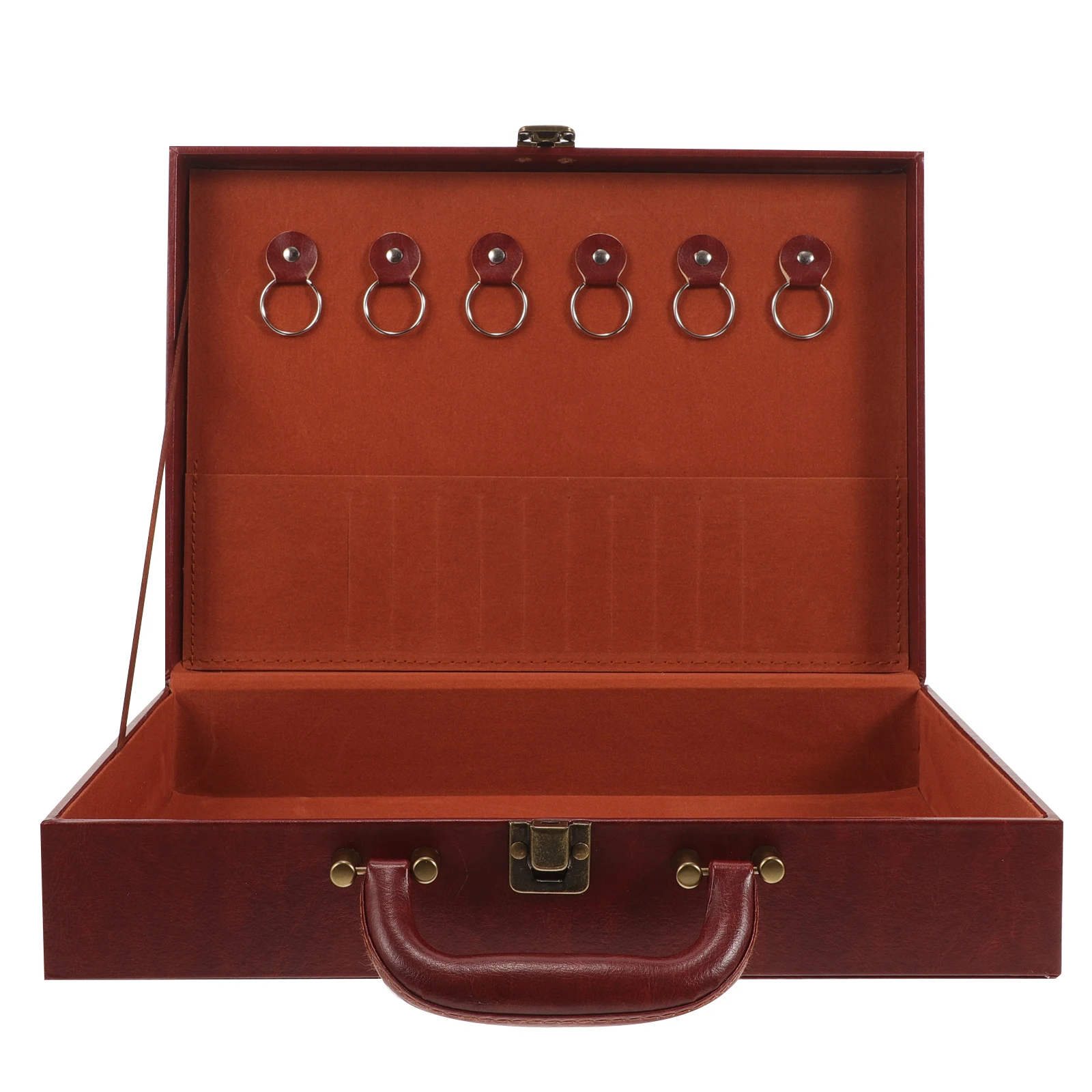 

Key Box Documents Organizers Portable Zippered Case Storage Boxes Multi Holder Filing Delivery