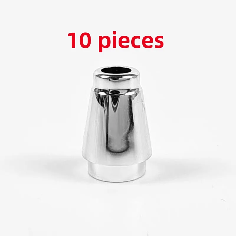 

Electroplating 59900 Cone 1x1 Bend Elbow Technology Accessories Compatible Lego CADA MouldKing 4589 MOC Bricks Blocks