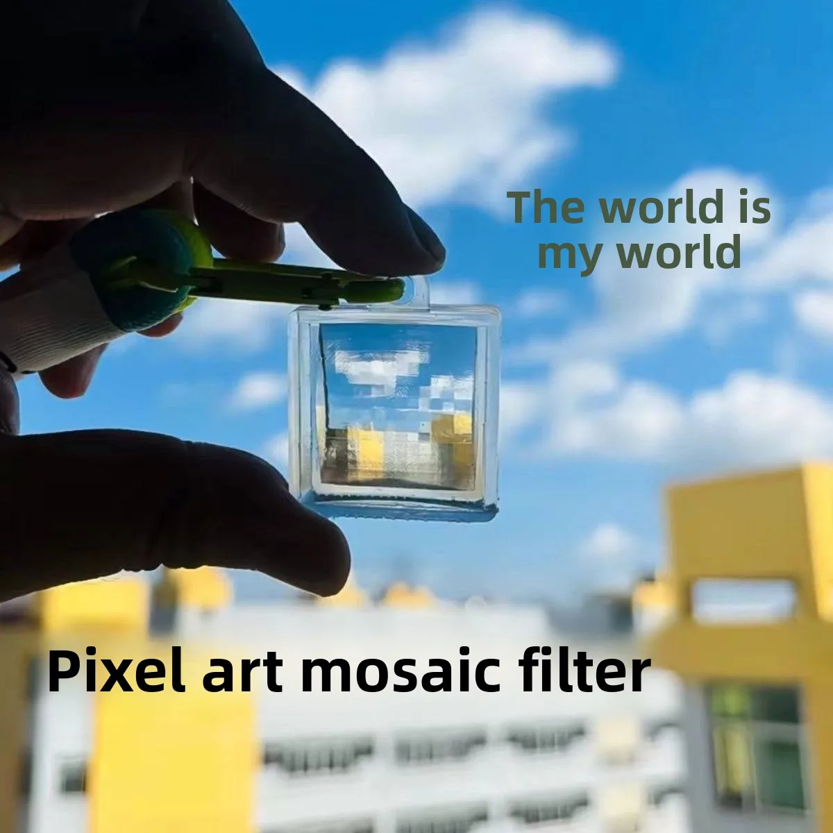 llavero-acrilico-con-filtro-de-pixeles-estilo-mosaico-creativo-juguete-de-broma-portatil-divertido-e-innovador-para-uso-per