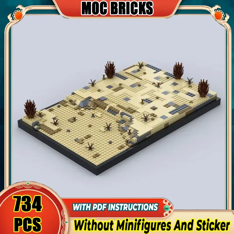 Star Movie Model Moc Building Bricks Desert Commander Arrival Technology Modular Blocks Gifts Christmas Toys DIY Sets Assembly
